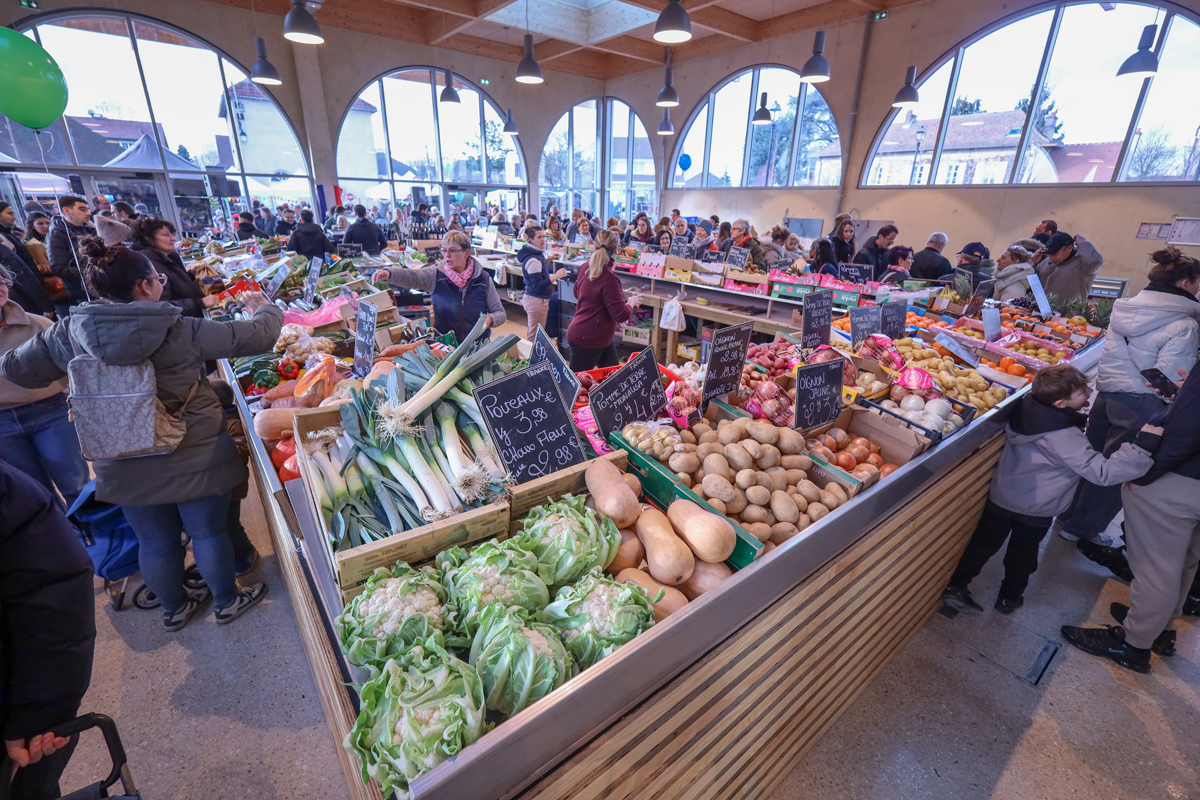 Halle de marché Halle de marché