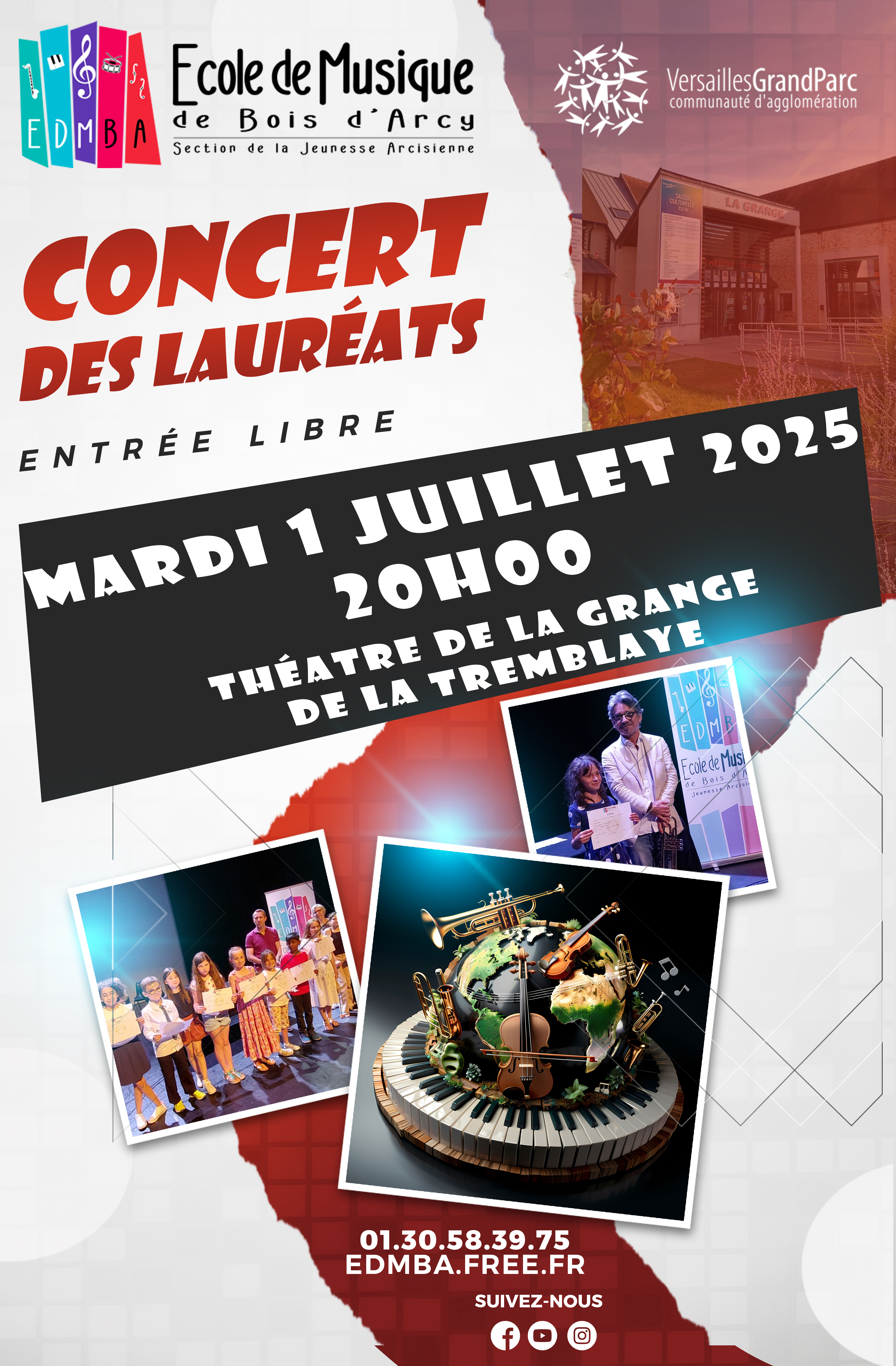 Concert des lauréats de l'EDMBA 