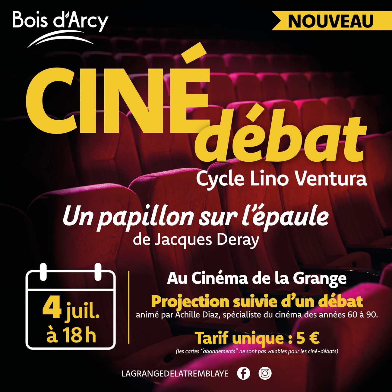 Nouveau : Ciné-débat !