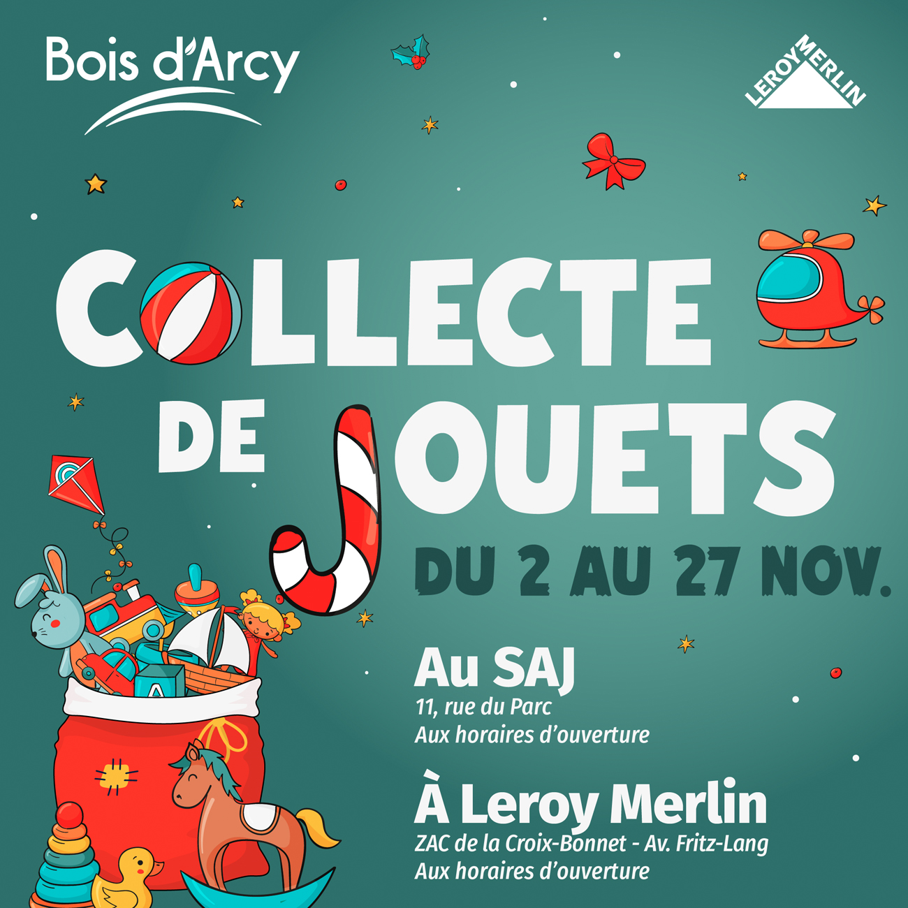 Collecte de jouets
