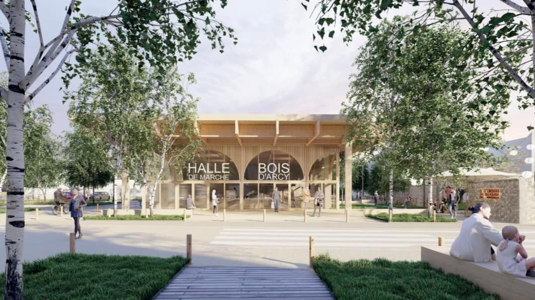 halle du marché
