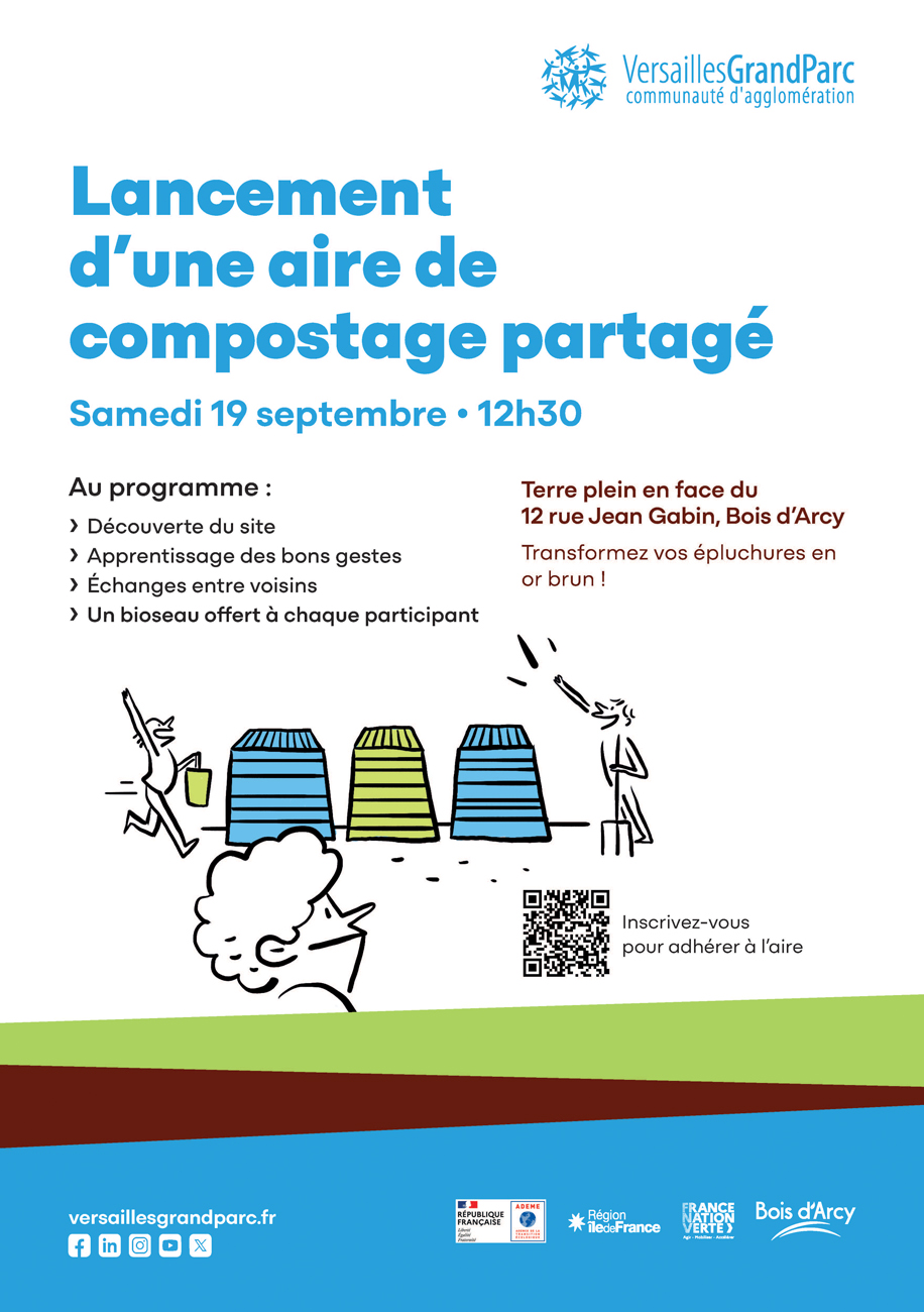 Lancement d’une aire de compostage partagé Lancement d’une aire de compostage partagé