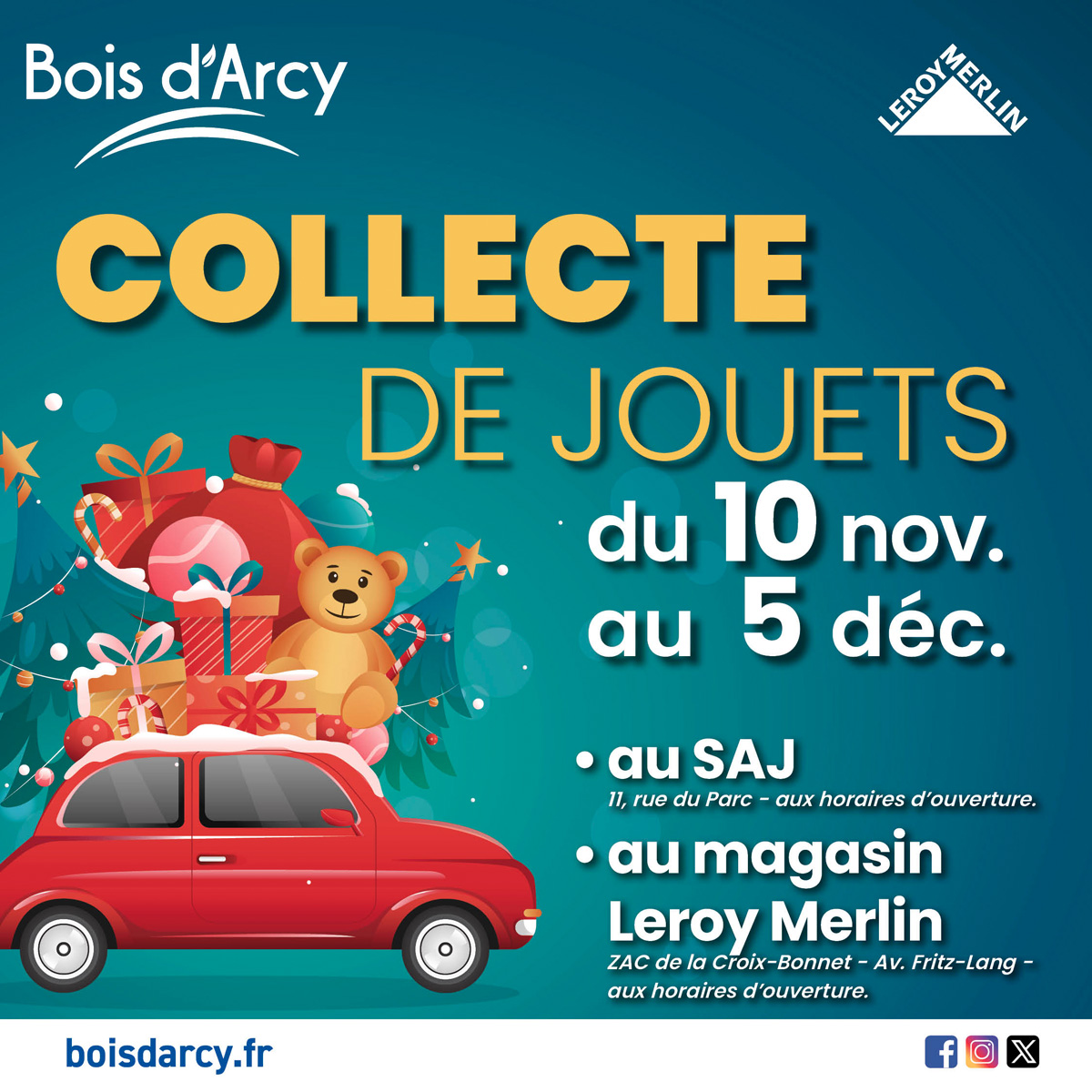 Collecte de jouets