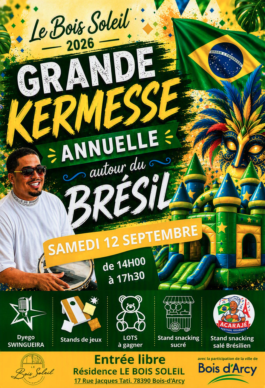 Destination Brésil au Bois Soleil ! Destination Brésil au Bois Soleil !