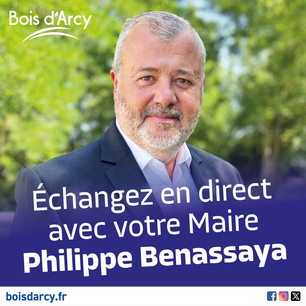 Facebook live avec M. le Maire