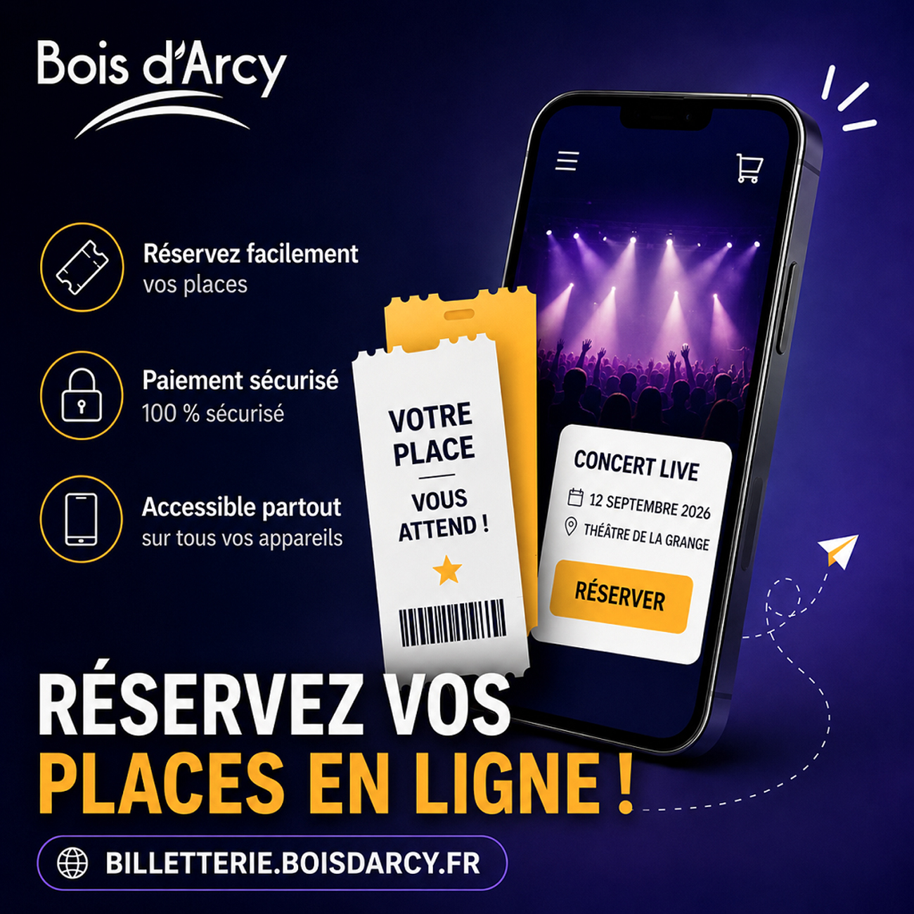 Réservation en ligne