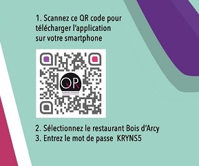 Les menus de vos enfants sur votre smartphone !