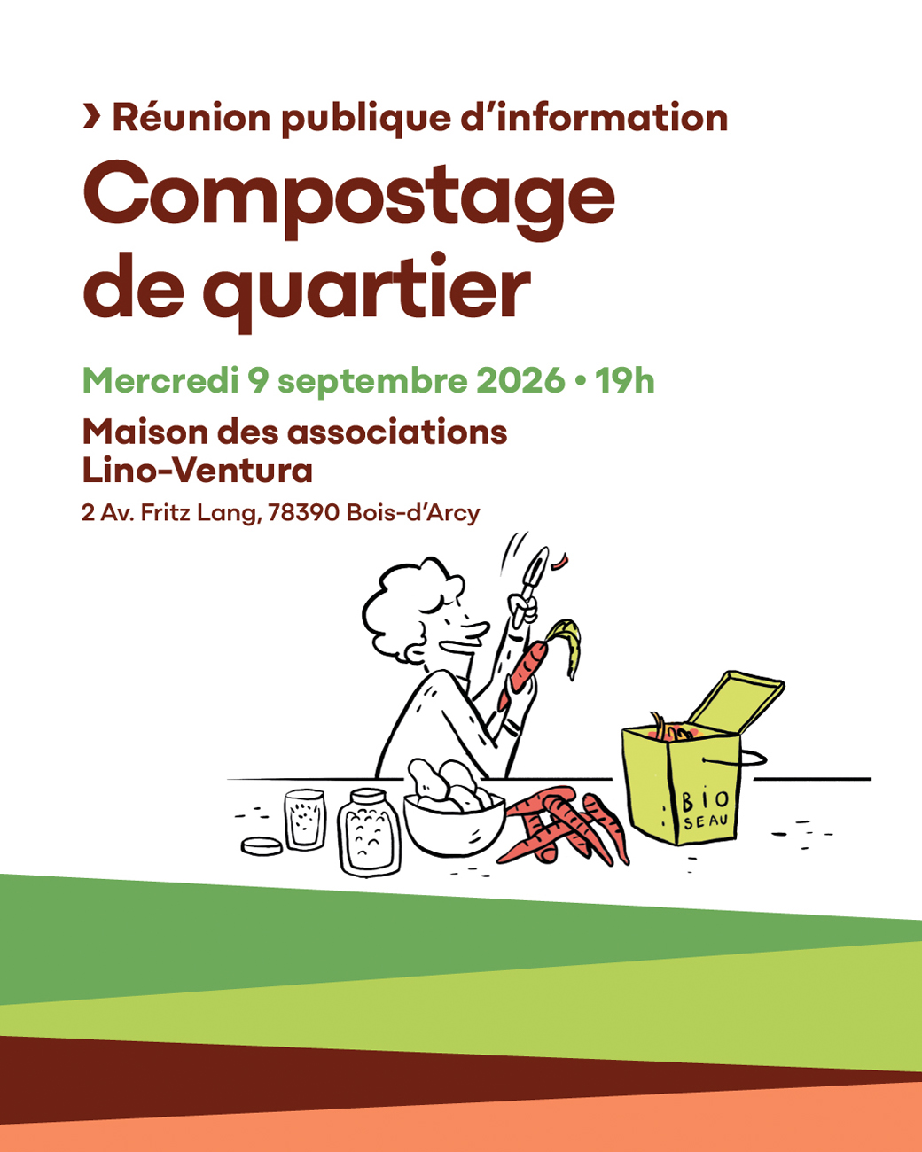 Réunion d'information sur le compostage