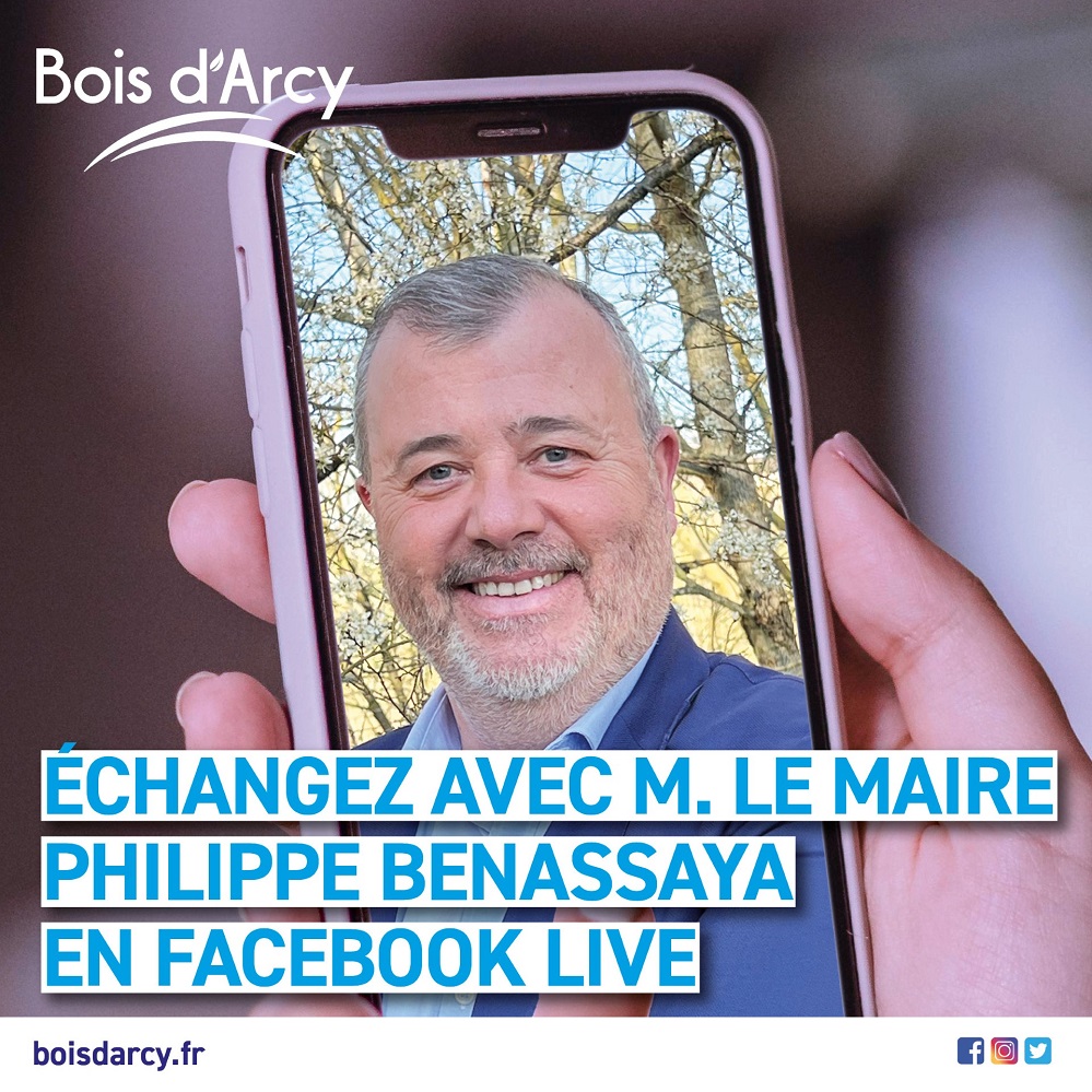 Facebook live avec M. le Maire